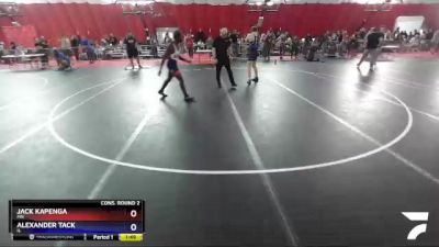 170 lbs Cons. Round 2 - Jack Kapenga, MN vs Alexander Tack, IL