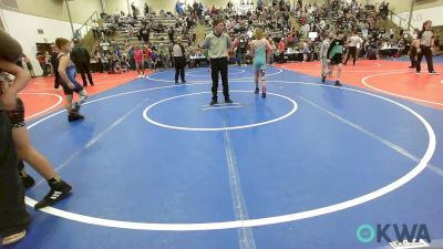 105 lbs Consi Of 4 - Sebastian Clinkenbeard, R.A.W. vs Ryker Mefford, Salina Wrestling Club