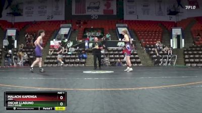 125 lbs Cons. Round 4 - Malachi Kapenga, Ares vs Oscar Llaguno, Eagle Empire