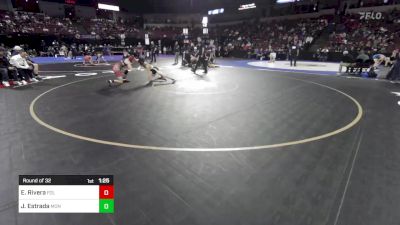 113 lbs Round Of 32 - Elias Rivera, Folsom (SJ) vs Jacob Estrada, Monache (CS)