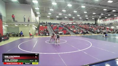 157 lbs Quarterfinal - Erik Contreras, Colorado Mesa vs Basil Othman, San Francisco State