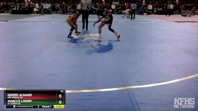 D2-106 lbs Champ. Round 1 - Marcus Lowry, St Joseph HS vs Hamed Alsaadi, Melvindale HS