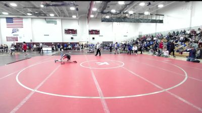 113 lbs Consi Of 8 #2 - Adam Dean, Portland vs Olivia Hopkins, Rocky Hill