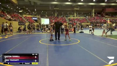 62 lbs Round 3 - Easton Terrell, AR vs Zeke Touchatt, KS