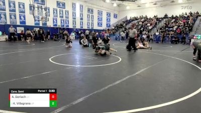 111 lbs Cons. Semi - Kaylie Villagrana, Upland vs Ash Gerlach, Laguna Hills