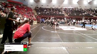 Consi Of 4 - Terico Leslie, Tulsa North Mabee Stampede vs Logan Keathley, Perkins