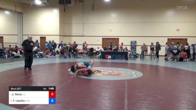 190 lbs Rnd Of 16 - Jasmine Rene, Illinois vs Taina Uasike, Arizona Girls Wrestling