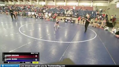 56 lbs Semifinal - Jaxsen Brown, MD vs Raiden Bunn, WA