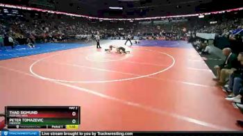 D2-120 lbs Champ. Round 1 - Peter Tomazevic, Freedom vs Thad Sigmund, Medford Area