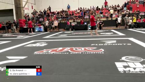 Gabrielle Do Amaral vs Maria Clara Quintino 2024 ADCC Sao Paulo Open