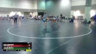 170 lbs Round 2 (16 Team) - Asa Hemsted, Iowa Gables vs Caleb Beals, Franklin Black