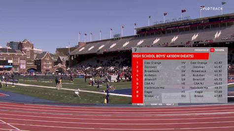 High School Boys' 4x100m Relay, Prelims 21