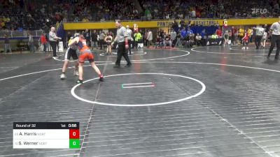 94 lbs Round Of 32 - Ava Harris, Northwest vs Sadie Werner, Northwestern Lehigh