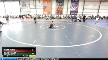 92 lbs Rd# 2 10:30am Friday - Caleb Noble, Dynasty Death Row vs Mason Bauer, East Coast Elite