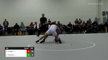 195 lbs Round 2 (6 Team) - Payton Thomas, Team Oklahoma vs Keanu Trelles, Team Empire