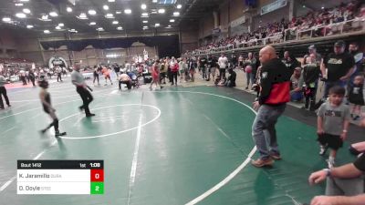 65 lbs Semifinal - Karson Jaramillo, Duran WC vs Deshawn Doyle, Steel City Reloaded WC