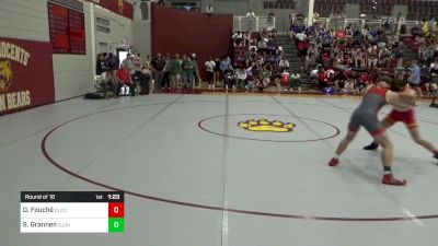 138 lbs Round Of 16 - Dominic Fouché, Clearwater Central Catholic vs Sebastian Grannen, St. John's School