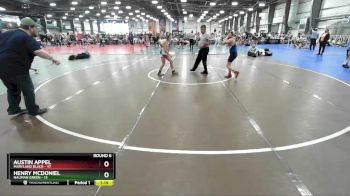 100 lbs Rd# 9- 2:15pm Saturday Final Pool - Henry McDoniel, Nauman Green vs Austin Appel, Maryland BLACK