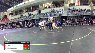 182 lbs Round 7 (8 Team) - Caleb Schwerdtfeger, Lincoln East vs Cody Cuba, Columbus