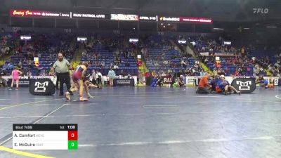 117 lbs Semifinal - Aurora Comfort, Meyersdale vs Ella McGuire, Fort LeBoeuf