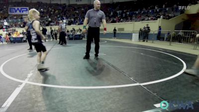 67 lbs Consi Of 8 #1 - Creek Cassity, Barnsdall Youth Wrestling vs Grayson Phillips, Team Tulsa Wrestling Club