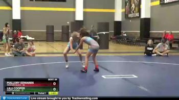 91 lbs Placement - Mallory Edwards, Missouri Black vs Lilli Cooper, FEWTeamIowa