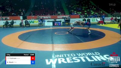 57kg Semifinal - Treye Trotman, London-Western WC vs Kanerahtens Bush, Tritton Performance WC