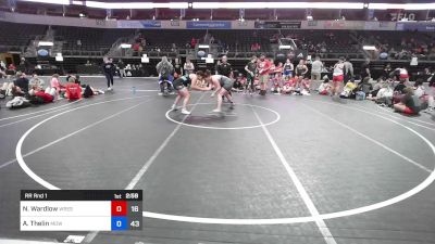 172 kg Rr Rnd 1 - Nevaeh Wardlow, Wrestle Like A Girl vs Alana Thelin, MoWest 1