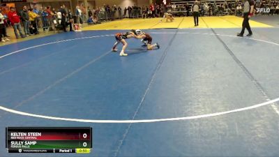 65 lbs Quarterfinal - Sully Samp, Fergus Falls vs Kelten Steen, Red Rock Central