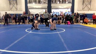 200 lbs Rr Rnd 3 - Harley Smith, Kiski vs Anastasia Jordan, Pine-Richland