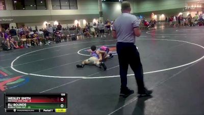 138 lbs Round 3 (16 Team) - Wesley Smith, Michiana Vice-Pink vs Eli Bounds, Bubbletown Mat