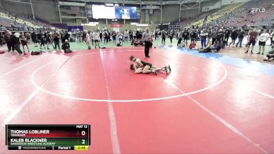 113 lbs Cons. Round 3 - Thomas Lobliner, Tennessee vs Kaleb Blackner, Sanderson Wrestling Academy