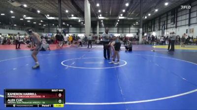 106 lbs Cons. Round 4 - Alex Cuic, Virginia Team Predator Wrestli vs Kameron Harrell, Peninsula Wrestling Associatio