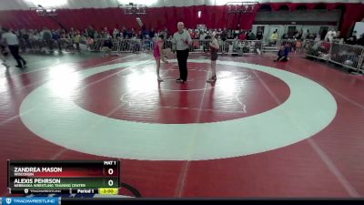 135-140 lbs Round 2 - Alexis Pehrson, Nebraska Wrestling Training Center vs Zandrea Mason, Wisconsin