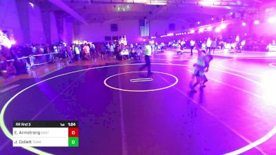 73 lbs Rr Rnd 3 - Eli Armstrong, East Idaho Elite vs Jackson Collett, Team Real Life