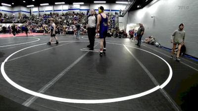 140 lbs Consolation - LUCIUS FRAGUA, Darko Valley Wolfpak vs Noah Metcalf, Choctaw Ironman Youth Wrestling