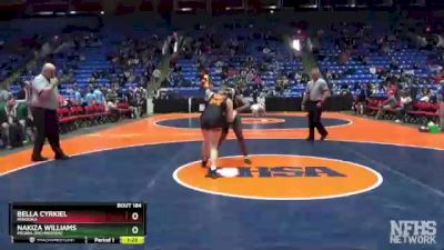 140 lbs Cons. Round 1 - Bella Cyrkiel, Minooka vs Nakiza Williams, Peoria (Richwoods)