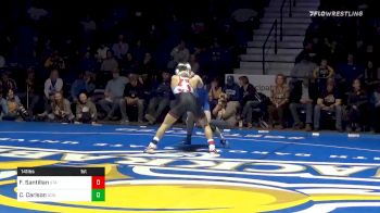 141 lbs Clay Carlson, SDSU vs Fabian Santillan, Stan