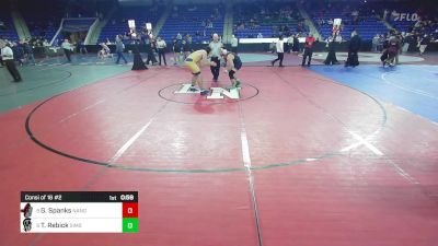 215 lbs Consi Of 16 #2 - Gabriel Spanks, North Andover vs Tyler Rebick, Simsbury