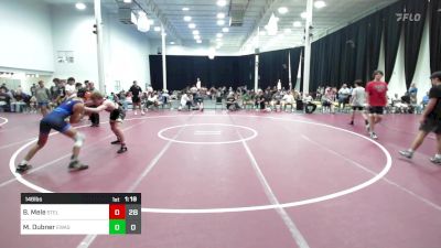 146 lbs Rr Rnd 4 - Blase Mele, Steller Trained Hutt Clan vs Max Dubner, Empire Wrestling Academy Gold