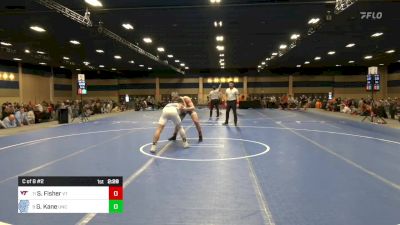 184 lbs C Of 8 #2 - Sam Fisher, Virginia Tech vs Gavin Kane, North Carolina