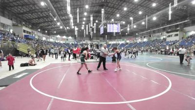 109 lbs Consi Of 8 #2 - Luke Stuart, Bear Cave WC vs Xavier Pacheco, Nm Beast