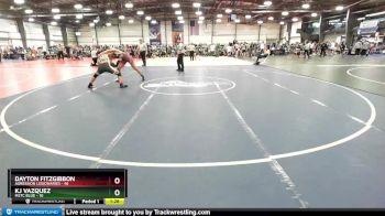 140 lbs Rd# 9- 2:15pm Saturday Final Pool - Dayton Fitzgibbon, Agression Legionaries vs KJ Vazquez, M2TC Blue