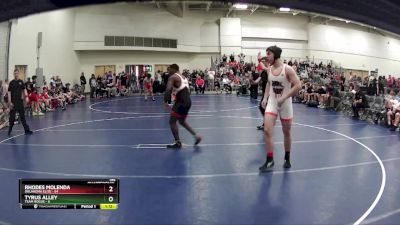 195 lbs Quarterfinals (8 Team) - Rhodes Molenda, Oklahoma Elite vs Tyrus Alley, Team Rogue