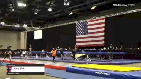 Avery Slick - Tumbling, OXT - 2021 USA Gymnastics Championships