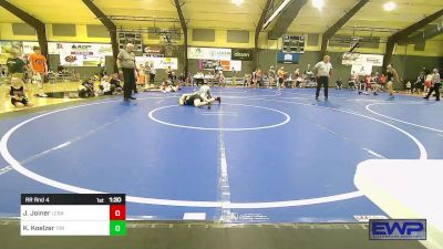 113-120 lbs Rr Rnd 4 - Jessa Joiner, Lebanon Yellowjacket vs Kallen Koelzer, TWI