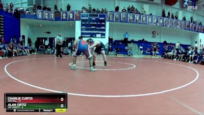 215 lbs Quarters & Wb (16 Team) - Alan Ortiz, Jay County vs Charlie Curtis, Oak Hill