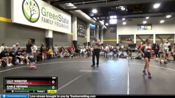 100 lbs Semis (4 Team) - Lilly Webster, Potentially Dangerous vs Gable Hemann, Grand View WC