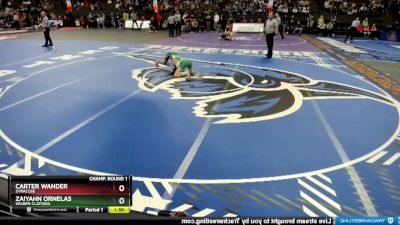 Champ. Round 1 - Carter Wander, Syracuse vs Zaiyahn Ornelas, Wilber-Clatonia