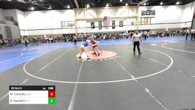 133D lbs Rr Rnd 3 - Michael Cassidy, Bloomsburg vs Byron Daubert, Pitt-Johnstown